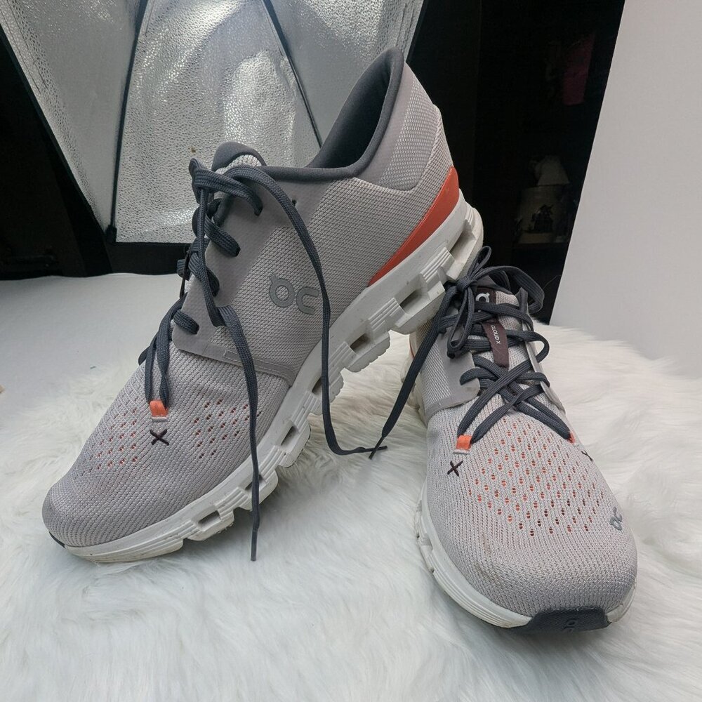 Oncloud Cloud X Swiss Engineering Men's  RARE Size 14 M Gray Orange